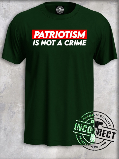 Patriotyzm to nie przestępstwo